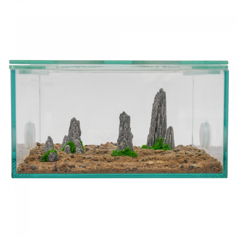 Felsen mit Busch Set 4 Stk.